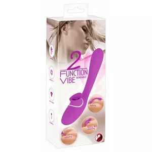 Вибратор You2Toys 2 Function bendable Vibe — длина 22,3 см, вставляемая 14,5 см, Ø 1,5–3,4 см, силикон/PU/ABS, USB
