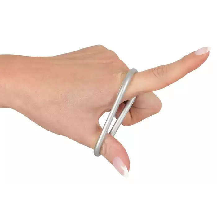 You2Toys Metallic Silicone Cock Ring se Photo 6
