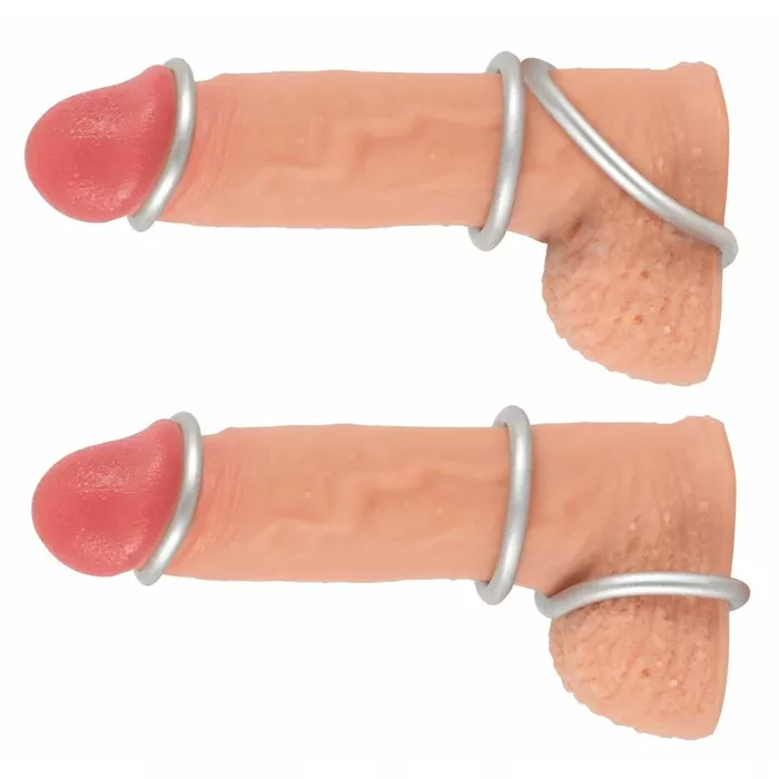 You2Toys Metallic Silicone Cock Ring se Photo 9
