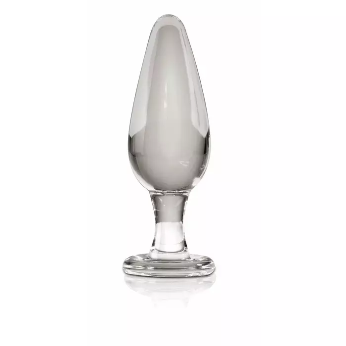 Glass anal plug icicles No. 26 — 11 cm, Ø 4 cm Photo 2