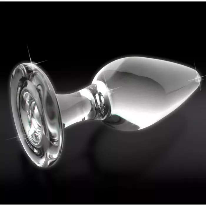Glass anal plug icicles No. 26 — 11 cm, Ø 4 cm Photo 3