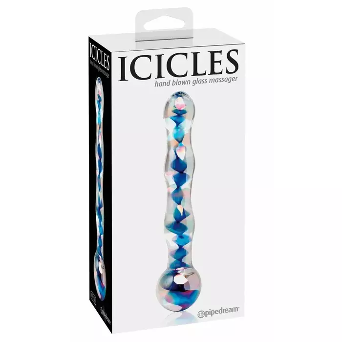 Стеклянный фаллоимитатор icicles No. 8 — icicles Photo 2