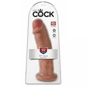 Дилдо King Cock Силикон Тан 10 дюймов