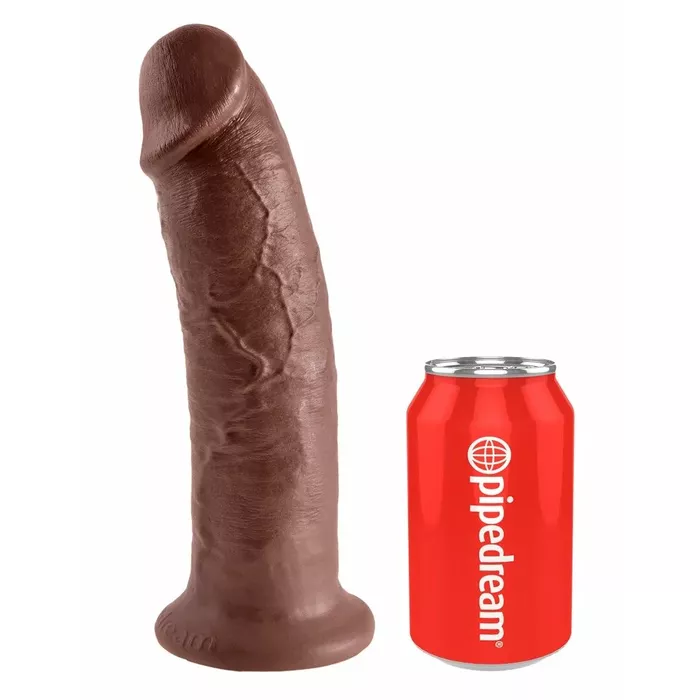 Dildo King Cock KC 10" — realistic silicone 25.4 cm Photo 2