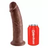 Dildo King Cock KC 10" — realistic silicone 25.4 cm Photo 2