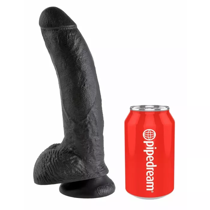 Dildo King Cock 9" — silikons, piesūcekņa pamatne Photo 2