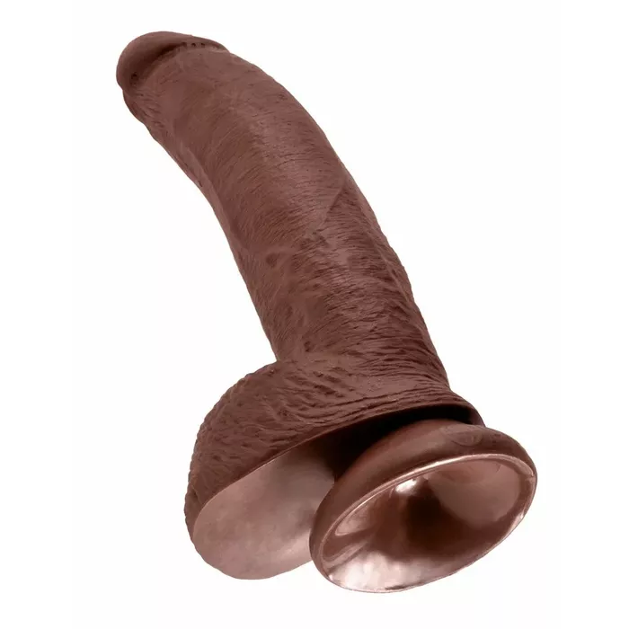 Dildo King Cock KC 9" Cock with Balls — realistic silicone 22.9 cm Photo 5