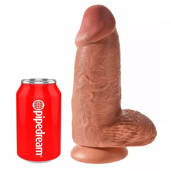 Dildo King Cock KC Chubby Tan — realistic 22.9 cm Photo 2