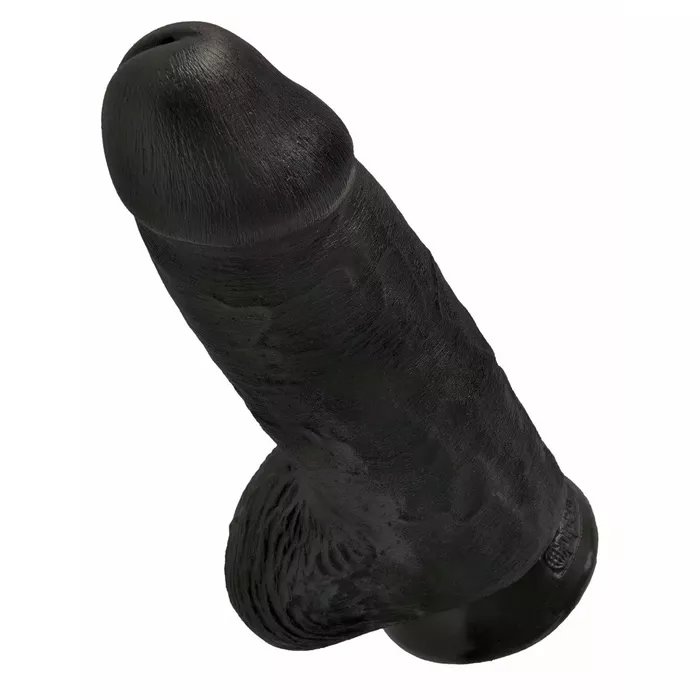 Dildo King Cock KC Chubby Dark — realistic PVC 22.9 cm Photo 4