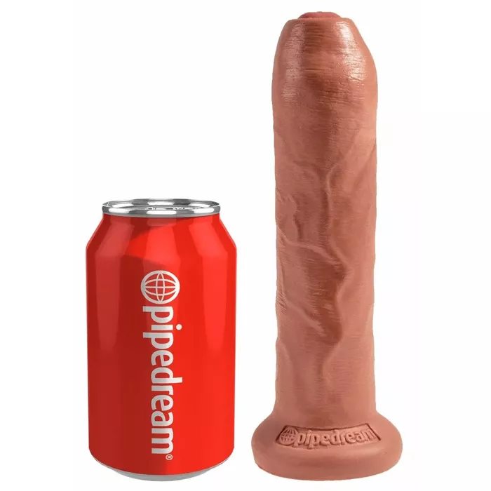 Dildo king cock KC 7" Uncut Tan — 17,8 cm Photo 2