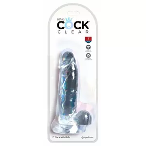 Dildo King Cock Silicone Black