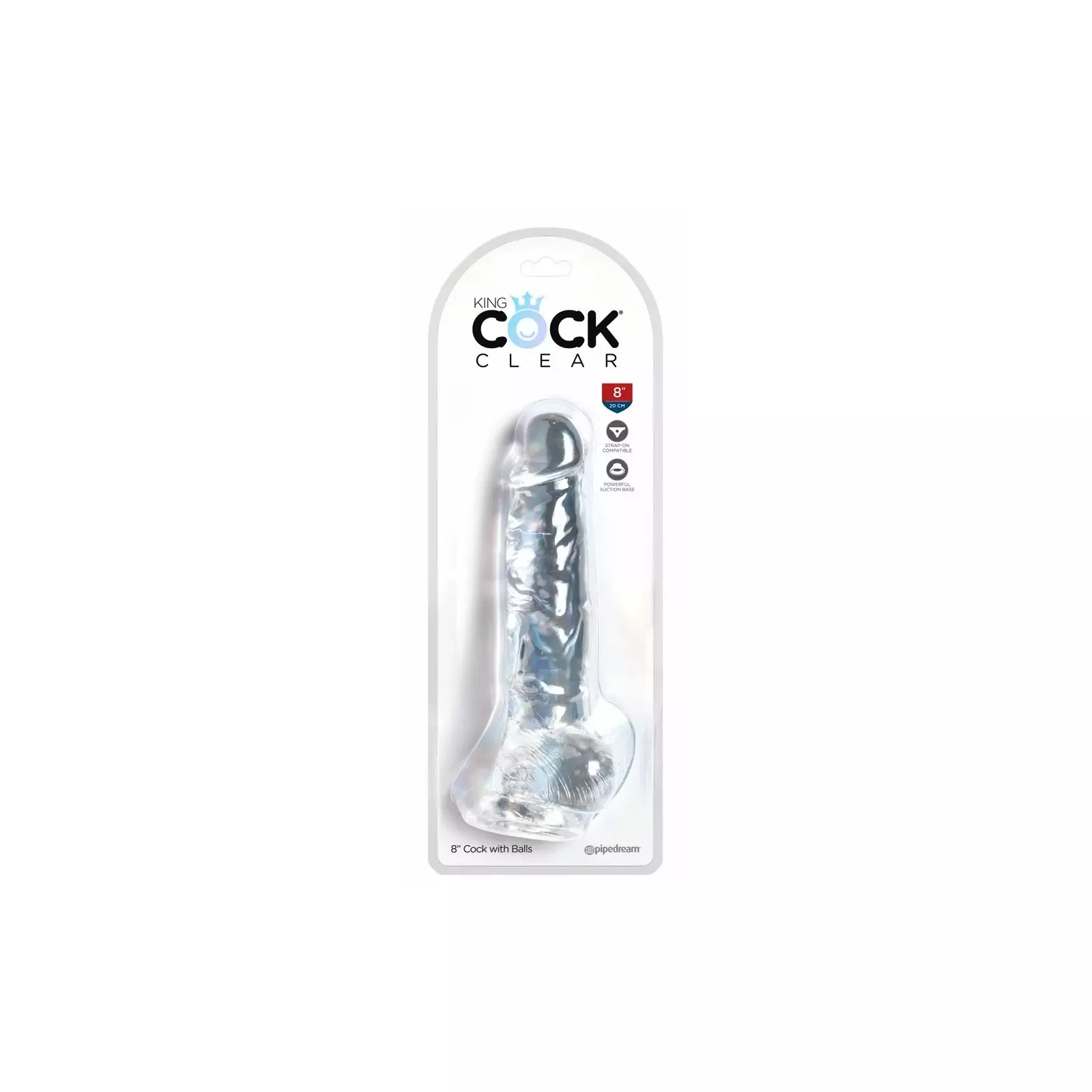 Dildo King Cock KCC 8 Cock with Balls Photo 1