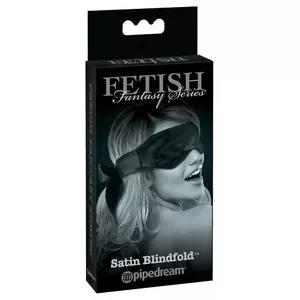 FFSLE Satin Blindfold Black