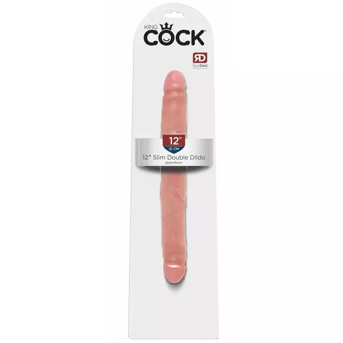 Dildo King Cock KC 12" Slim Double Photo 1