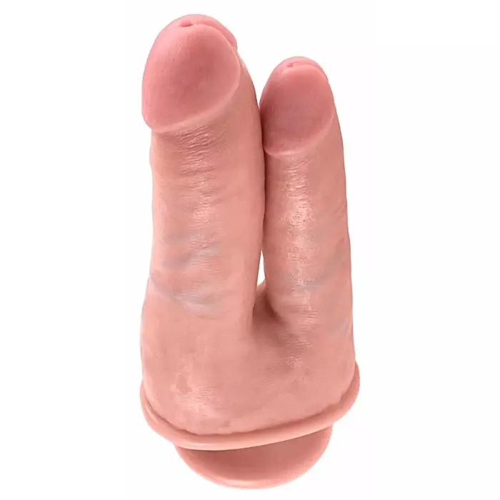 Dildo King Cock Double Penetrator — silicone dual-penetration Photo 3