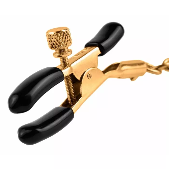 PIPEDREAM FFS Gold Chain nipple clamps Photo 3