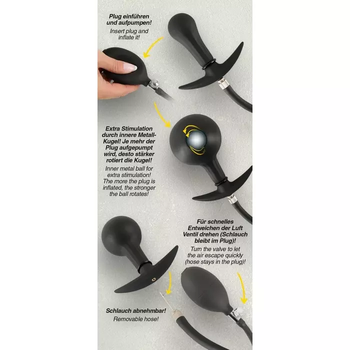 You2Toys Inflatable Plug metal-core, model 05362020000 Photo 9