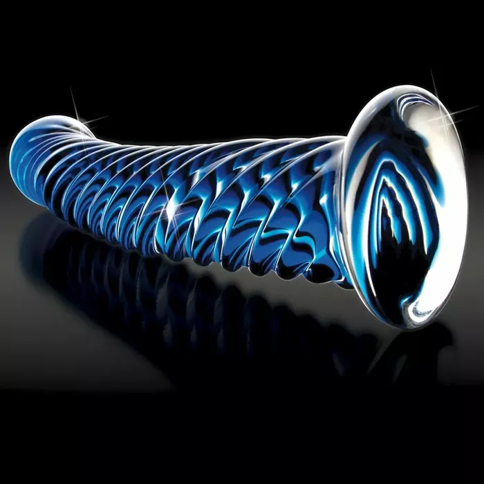 Glass dildo icicles No. 29 Blue — icicles Photo 3