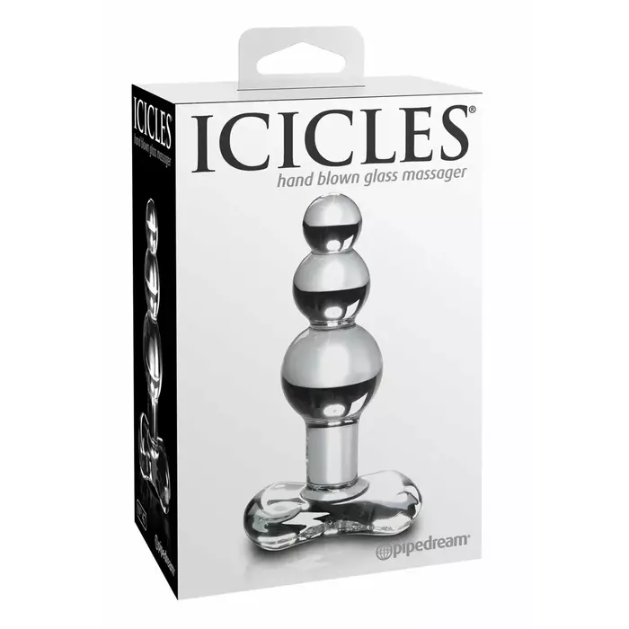 icicles No. 47 стеклянная анальная пробка — icicles Photo 2