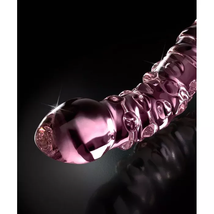Stikla dildo icicles No. 55 Pink — 19,5 cm Ø 3,5 cm Photo 3