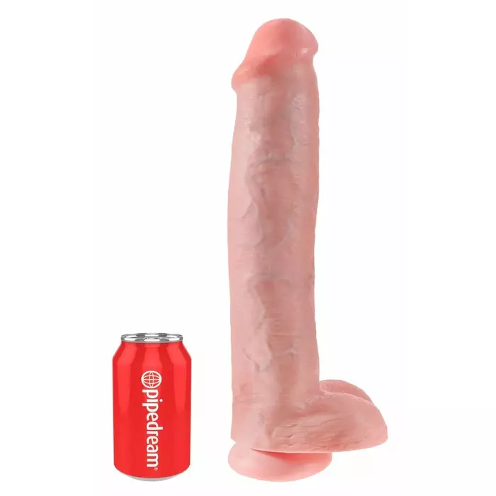 Dildo King Cock 15" — Silicone, Suction Base Photo 2