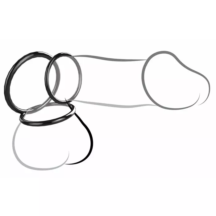 fantasy c-ringz FCR Silicone 3 Ring Stamina Se Photo 3