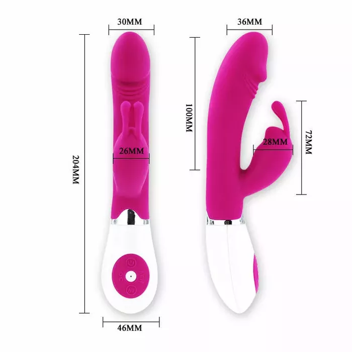 Trusīša vibrators FLIRTATION Pretty Love 20.4 cm Photo 6