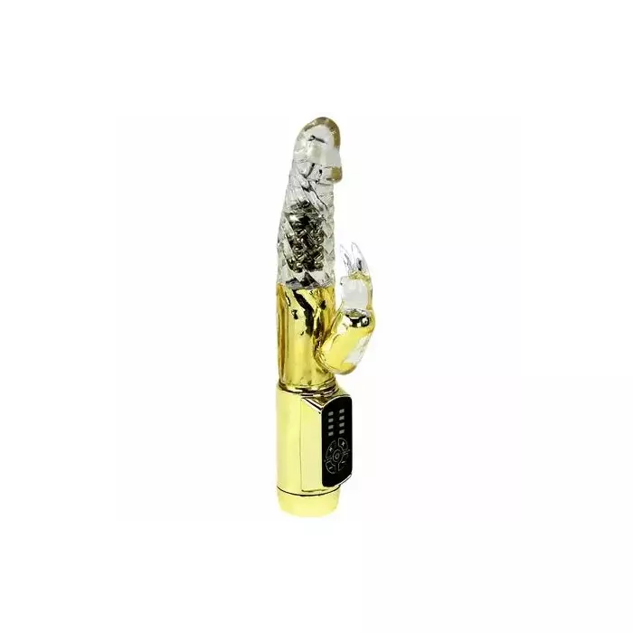 Vibrators BAILE US Rabbit Gold Prince — 23 cm, 3,5 cm Photo 2