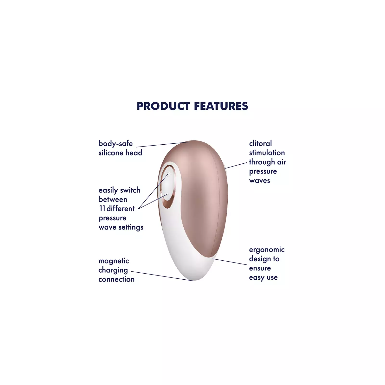 Sucker vibrator Satisfyer Deluxe, D-211194 Photo 6