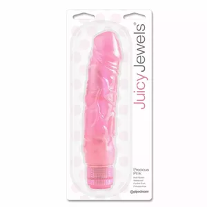 JUICY JEWELS DĀRGAKMEŅU DĀRGAKMEŅU ROZĀ VIBRATORS.