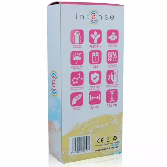 Vibrator INTENSE HILARI — silicone 18.9 cm Photo 9