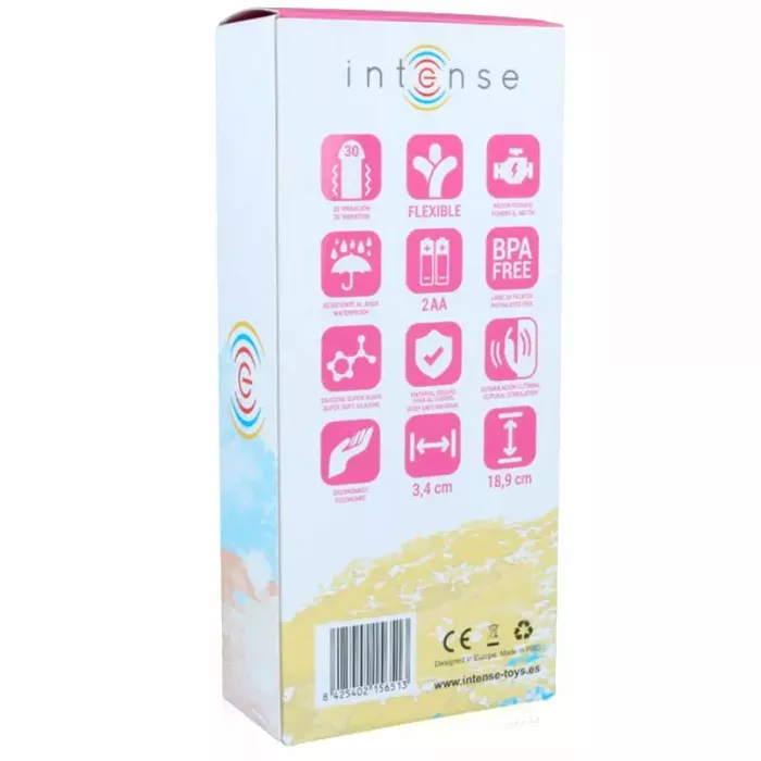 Vibrator INTENSE HILARI — silicone 18.9 cm Photo 8