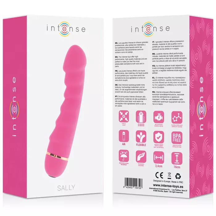 Vibrator INTENSE SALLY — silicone, 20 speeds Photo 9
