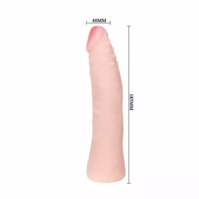 Dildo BAILE Realistic Skin Touch 19 cm Photo 5