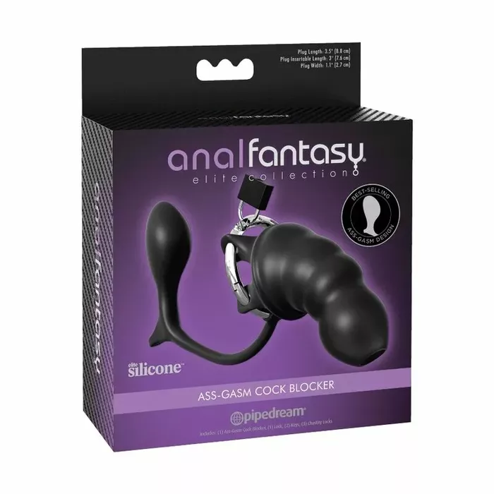 Устройство целомудрия Anal Fantasy Series Ass-Gasm Cock Blocker Photo 3