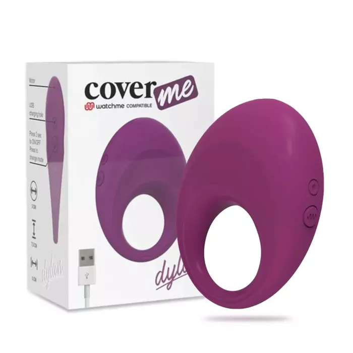 Силиконовое перезаряжаемое кольцо COVERME D-221308 Photo 7