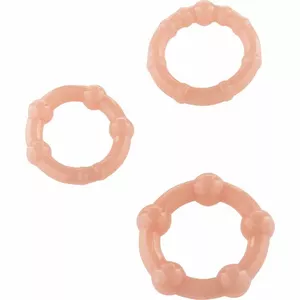 SEVENCREATIONS SET OF THREE PENIS SKIN RINGS