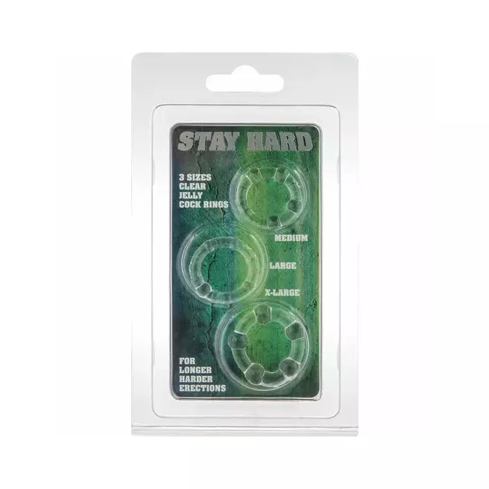 Penis rings seven creations set — diameters 21–24 mm Photo 2