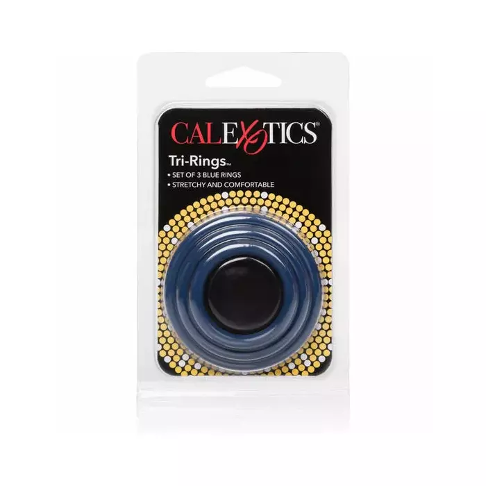 CalExotics Adjustable Tri‑Rings — pleasure ring 3–4.5 cm Photo 3