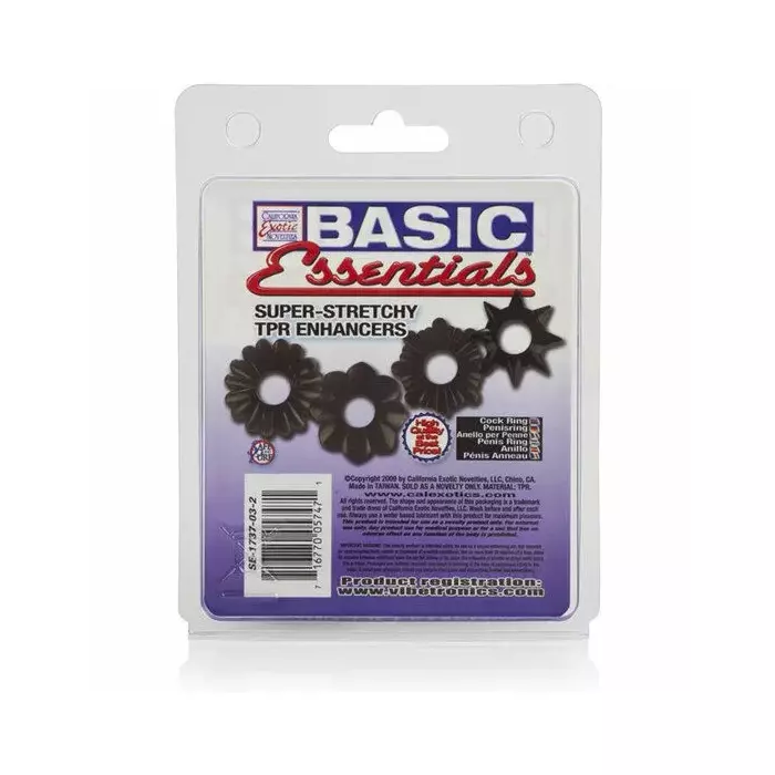 Love rings CalExotics Basic Essentials 4 pack Photo 3