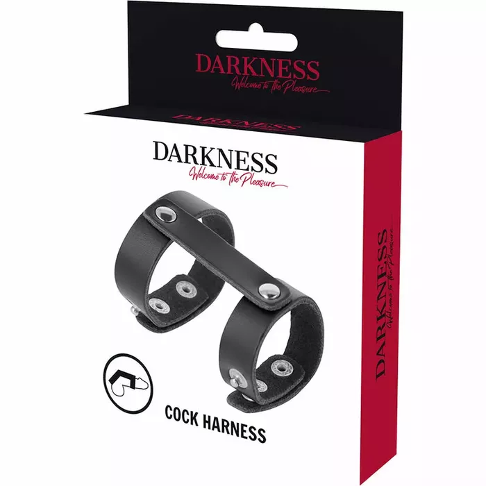 Кольцо для пениса и мошонки DARKNESS D-226731 Photo 4