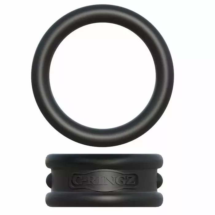 Pleasure Ring fantasy c-ringz MAX/WIDHT — melns Photo 3