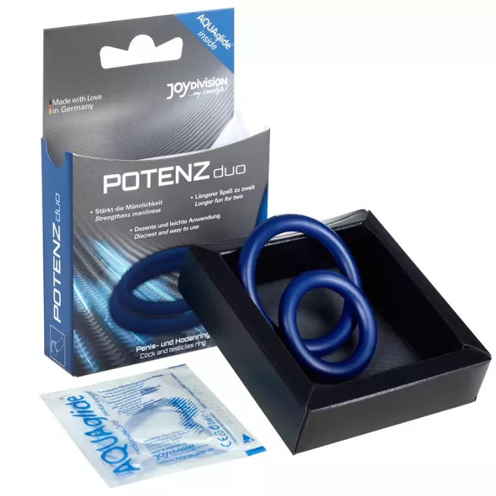 Love ring POTENZDUO JOYDIVISION Blue Rings M Photo 3