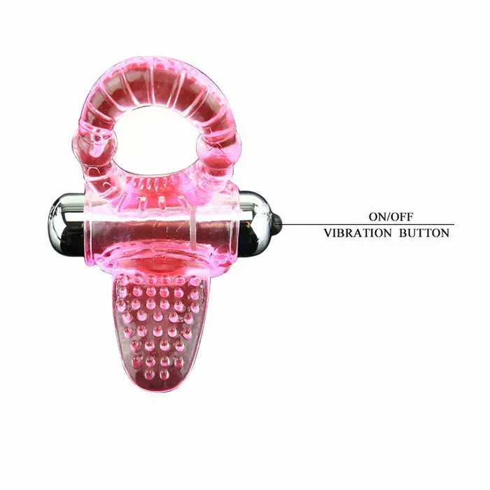 Vibrating penis ring BAILE SWEET ABS 10 Rhythms Photo 5