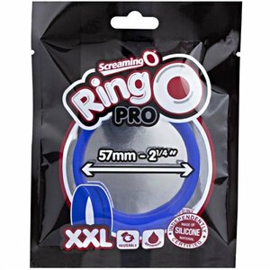 SCREAMING O RINGO PRO XXL COCK RING - BLUE