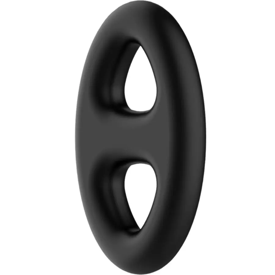 Кольцо для члена crazy bull DOUBLE OVAL SILICONE RING Photo 9