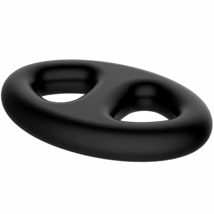 Gredzens dzimumloceklim crazy bull DOUBLE OVAL SILICONE RING Photo 3