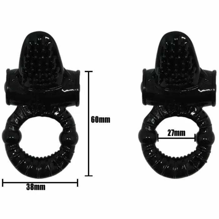 Vibrating Silicone Ring BAILE D-219325 Photo 7
