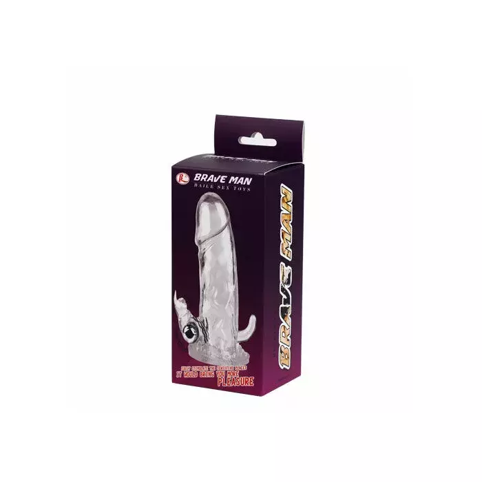 Penis extension sleeve BAILE Brave Man Rabbit I Photo 2