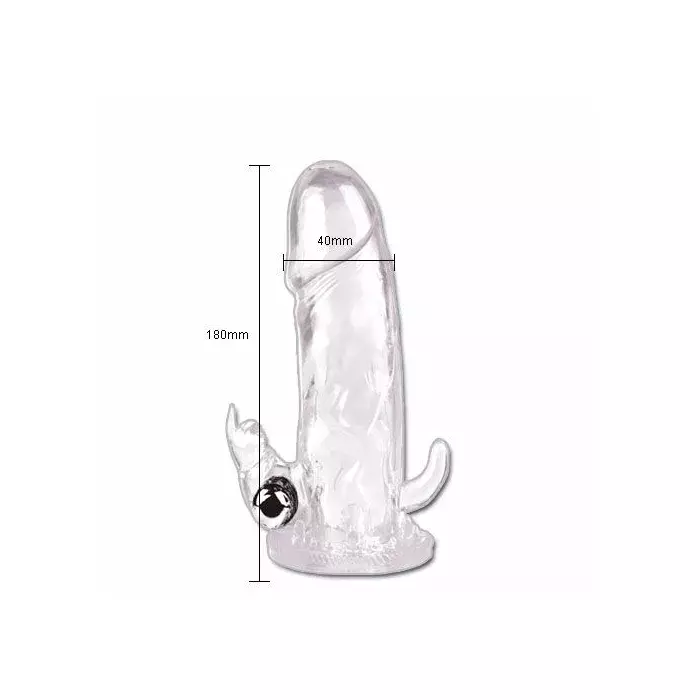 Penis extension sleeve BAILE Brave Man Rabbit I Photo 5